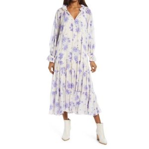 Free People Feeling Groovy Long Sleeve Maxi Dress